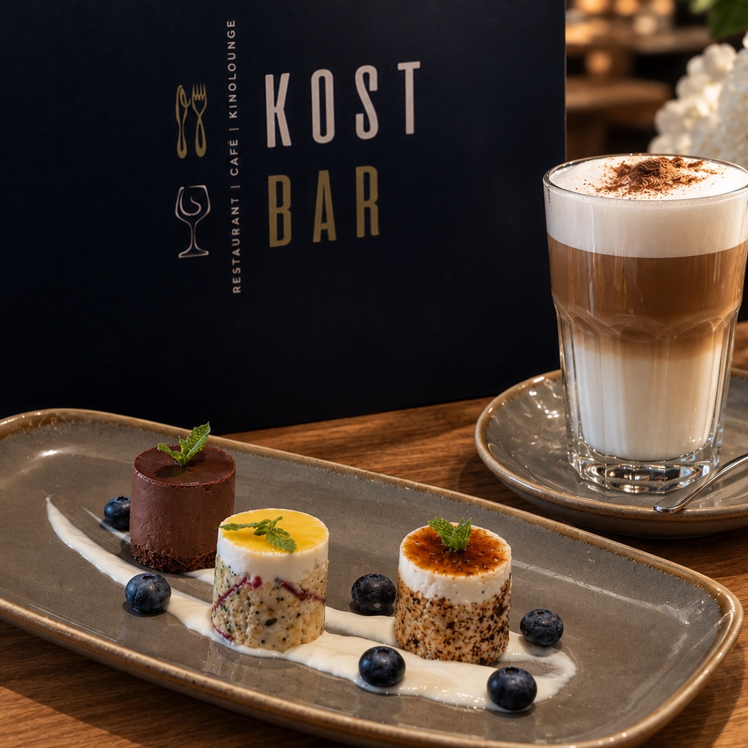 ☕🍰 DIE KOSTBAR WIRD NOCH GENUSSVOLLER. 🍰☕
Gute Nachrichten für alle, die ihren Nachmittag gerne mit einer besonderen Kaffee- und Kuchenauszeit verbinden.
Morgen, Montag, den 07.09.226, dürfen wir euch gleich mehrere Neuheiten vorstellen.
Wir freuen uns sehr, künftig mit einer der renommiertesten Patisserien zusammenzuarbeiten und unser Nachmittagsangebot deutlich zu erweitern.
Freut Euch auf:
🍰 Exklusive Patisserie-Kreationen
🧇 Frisch gebackene Waffeln in vielen Variationen
☕ Einen neuen Kaffeepartner
✨ Und viele neue Kaffeespezialitäten
Unter anderem:
🤎 Schwarzwälder Kirsch Latte (alkoholfrei)
🍫 Caramel Schock Latte
🌿 Mint Schock Latte
☕ sowie viele weitere kreative Kaffeevariationen
Von Montag bis Sonntag laden wir Euch zukünftig täglich von 14:00 Uhr bis 17:00 Uhr zu einer besonderen Genusszeit ein.
Die gezeigten Kreationen geben bereits einen kleinen Vorgeschmack auf das, was Euch erwartet.
Und das Beste:
Das ist nur der Anfang.
Freut Euch auf wechselnde Spezialitäten, saisonale Highlights und viele süße Überraschungen.
🏰 Direkt unter der Burg Alzenau
☕ Café
🍰 Patisserie
🧇 Waffelkreationen
🎬 Kinolounge
Wir freuen uns darauf, Euch schon bald unsere neue süße und kreative Genusswelt präsentieren zu dürfen.
👇 Verratet uns:
Welche Kaffeespezialität würdet Ihr sofort probieren?
🤎 Schwarzwälder Kirsch Latte
🍫 Caramel Schock Latte
🌿 Mint Schock Latte
☕ Klassischer Cappuccino
#KostbarAlzenau #Patisserie #Kaffeespezialitäten #CafeAlzenau #DessertLiebe #Kaffeezeit #Waffeln #Alzenau #Aschaffenburg #Hanau #Mömbris #Hösbach #BurgAlzenau #NeuInDerKostbar #Genussmomente #LatteLover #CoffeeTime #KaffeeLiebe